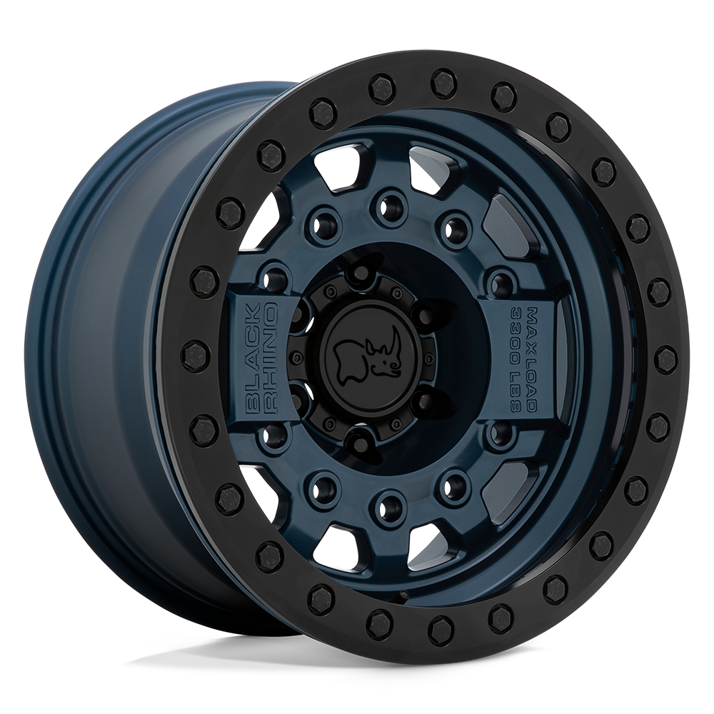BRAVG 17X8.5 6X5.5 N-BLU BLK-HDW -30MM