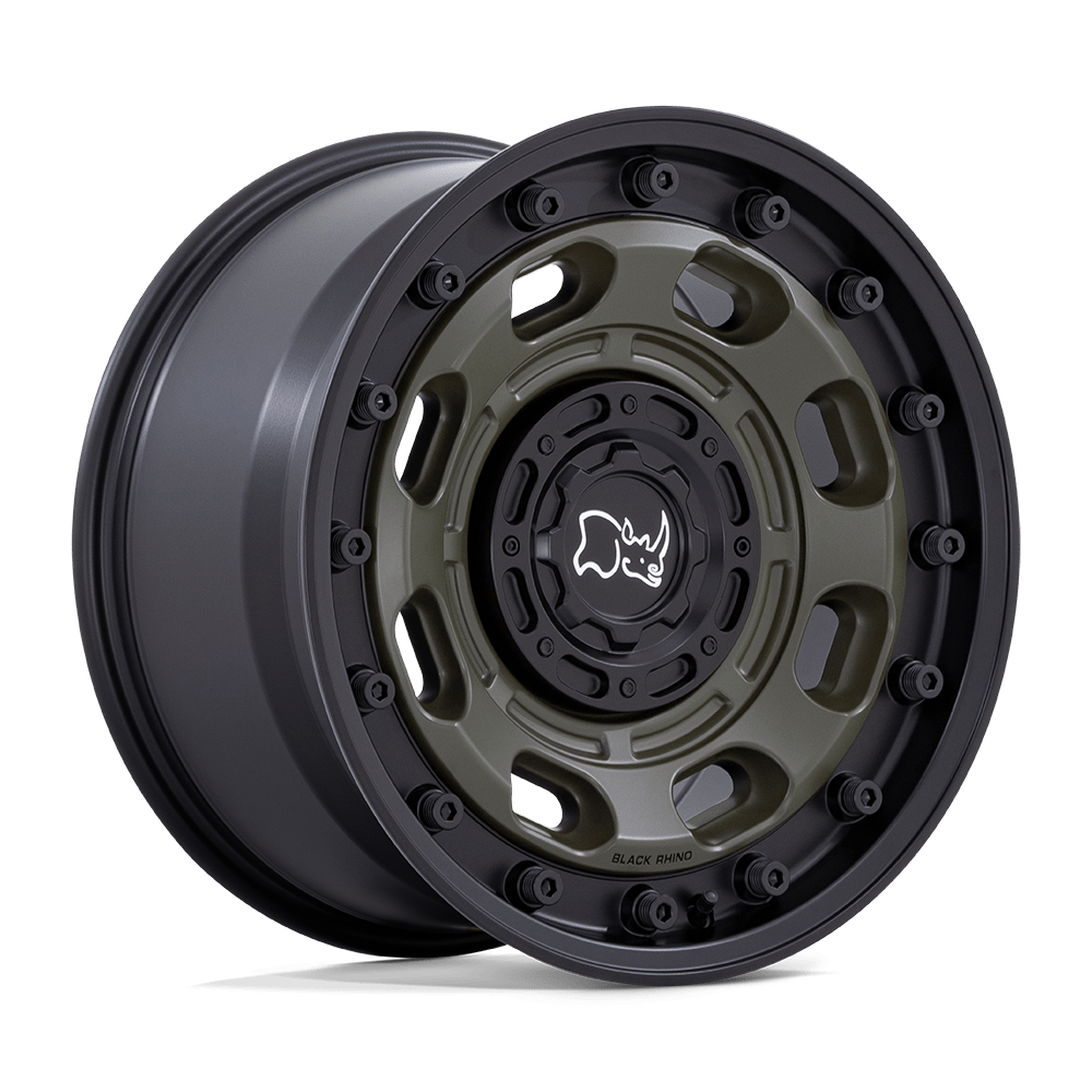 Atlas 17X8.5 5X5/5.5 OD-GRN-BLK-LP -10MM