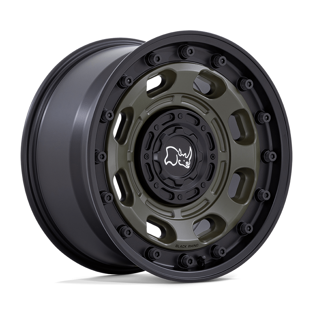 Atlas 17X8 6X130 OD-GRN-BLK-LP 38MM