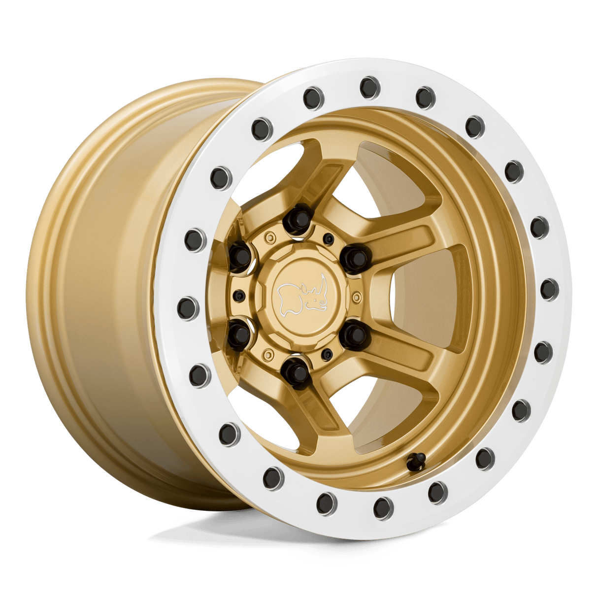 Offshoot Beadlock 15X10 6X5.5 G-GOLD MACH-RG -38MM