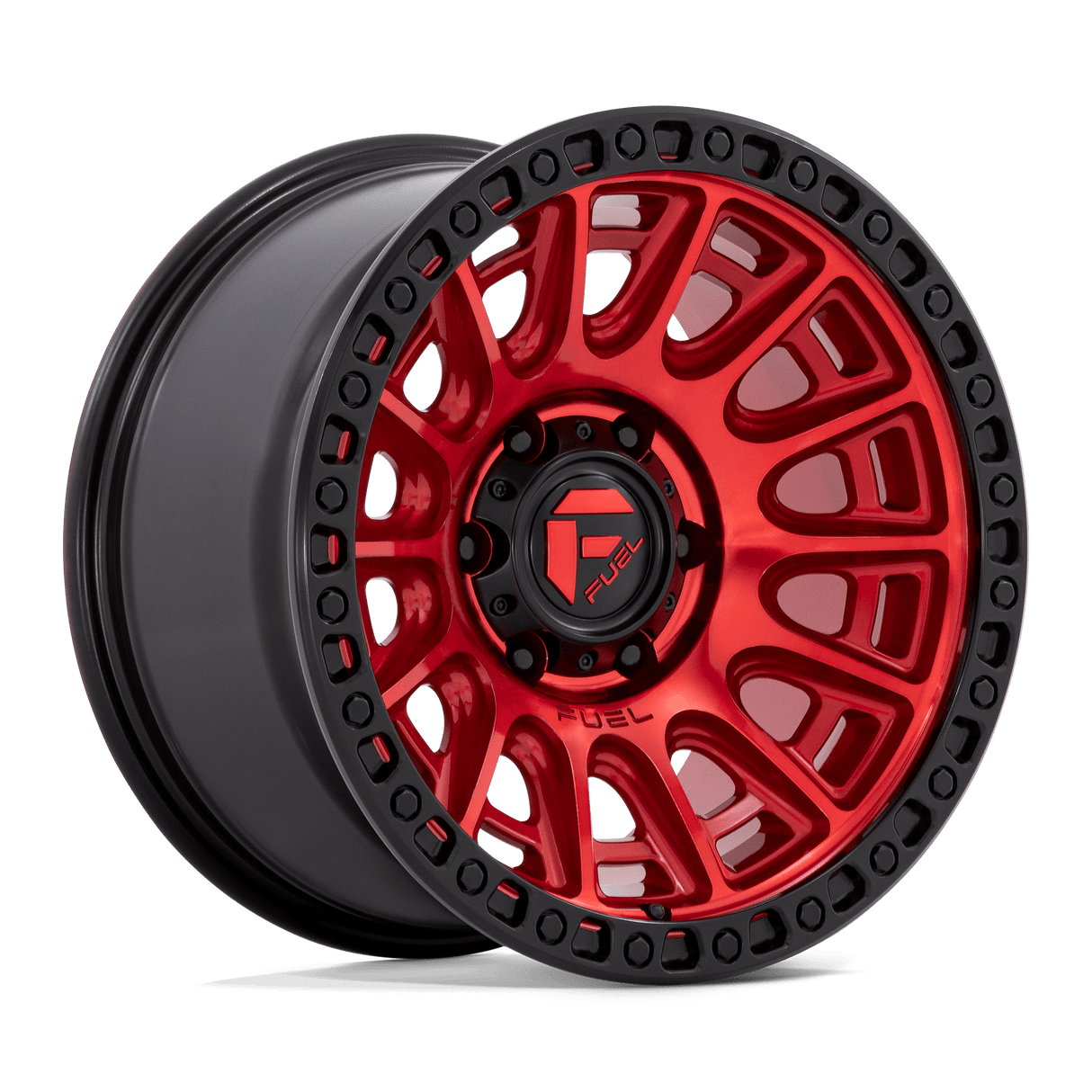 Cycle 17X9 5X5 C-RED-BLK-RG 1MM
