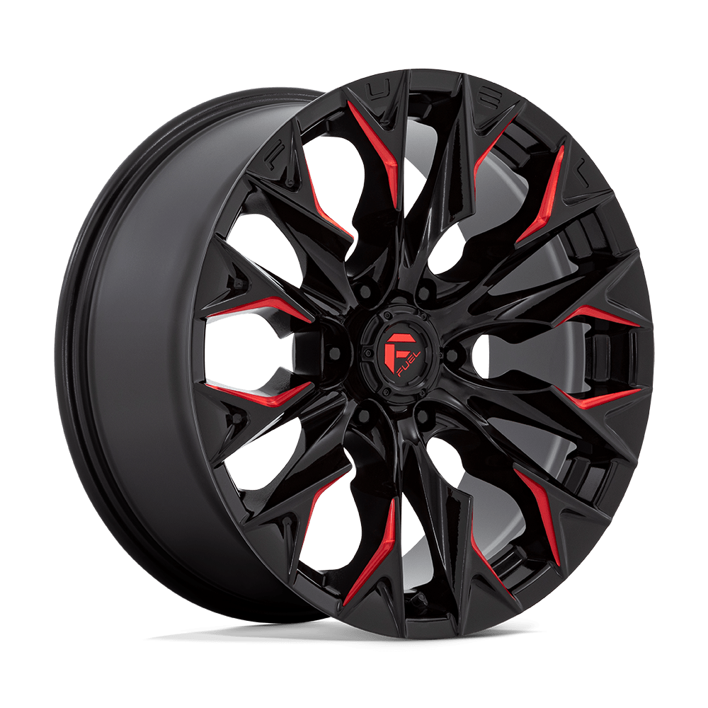 Flame 20X9 6X135 G-BLK MILL C-RED 20MM