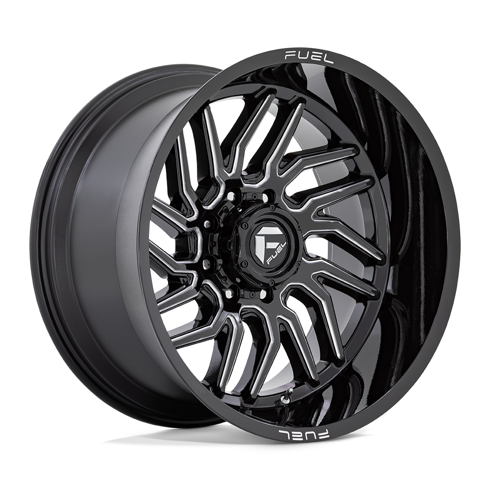 Hurricane 20X10 8X6.5 G-BLK-MILL -18MM