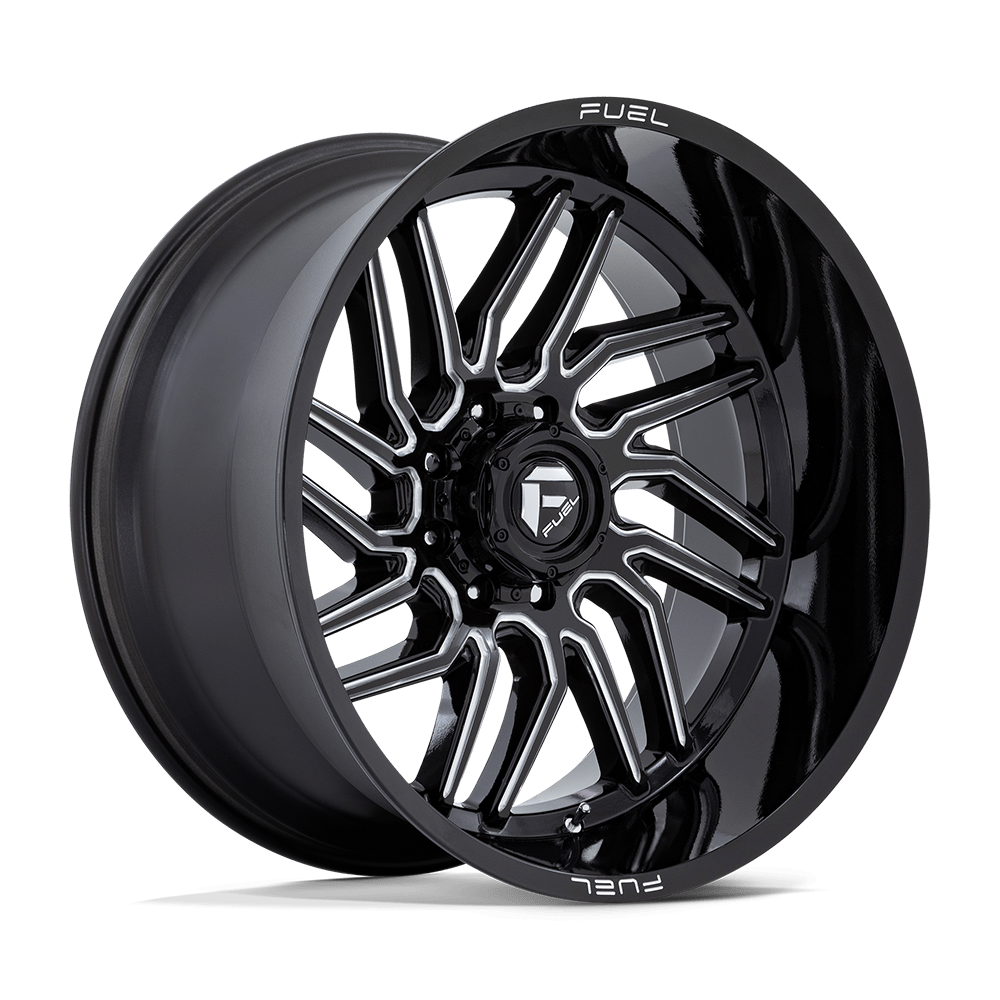 Hurricane 24X12 8X6.5 G-BLK-MILL -44MM