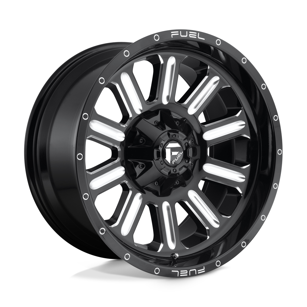 Hardline 20X10 8X6.5 GL-BLK-MIL -18MM