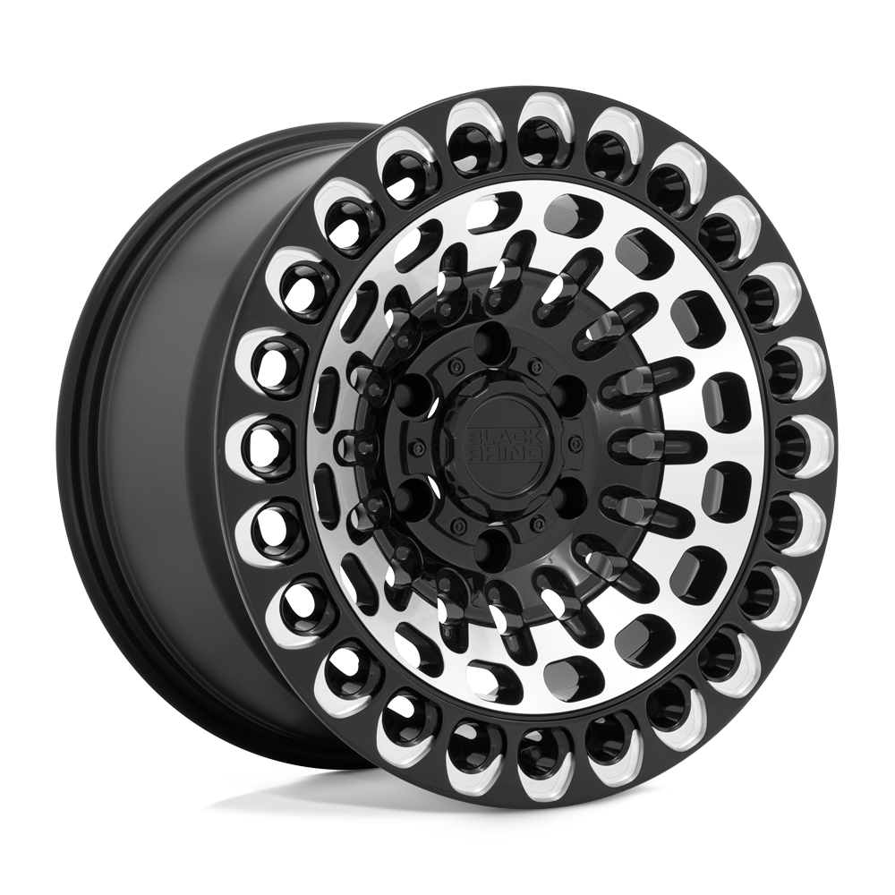 BRLBY 17X9.5 5X5 G-BLK MCH-FC MILL -18MM