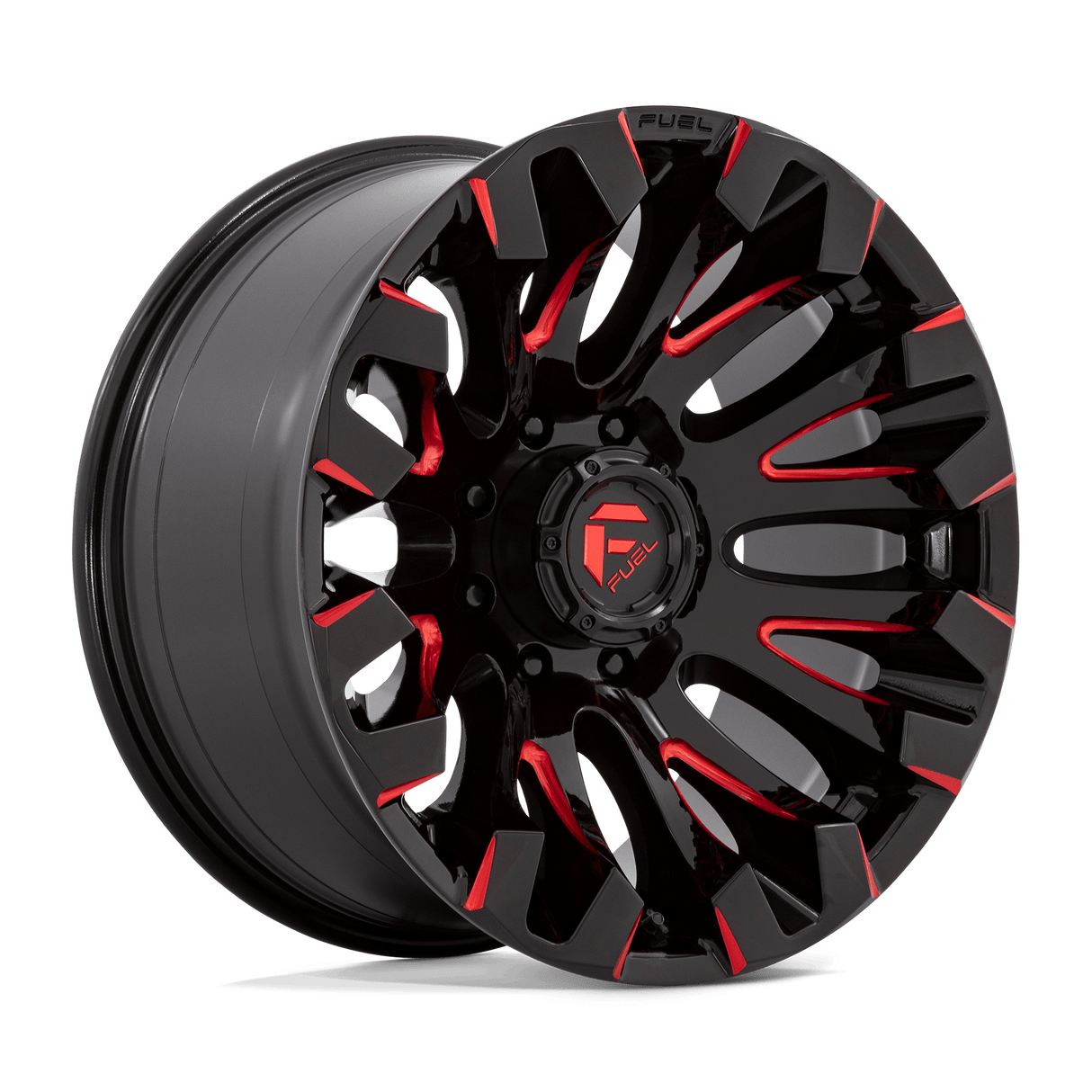 Quake 20X10 8X6.5 G-BLK MILL-RD -18MM