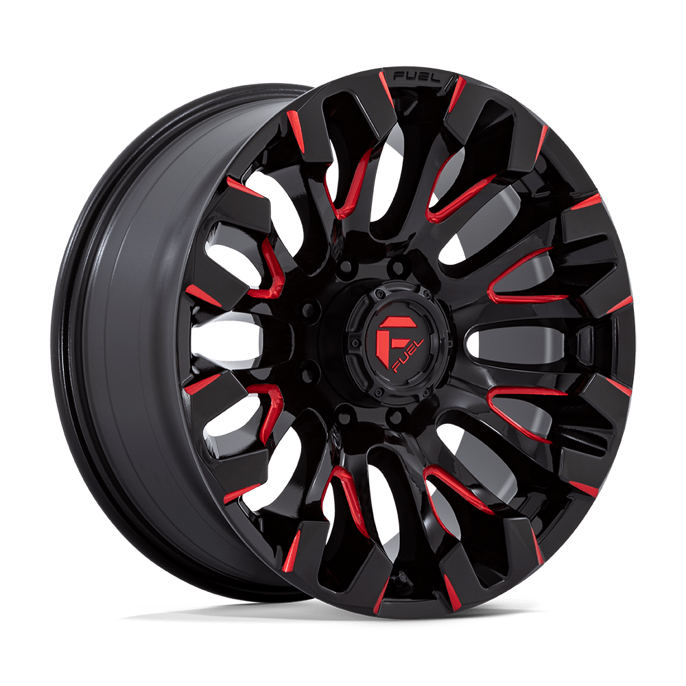 Quake 20X9 8X6.5 G-BLK MILL-RD 1MM