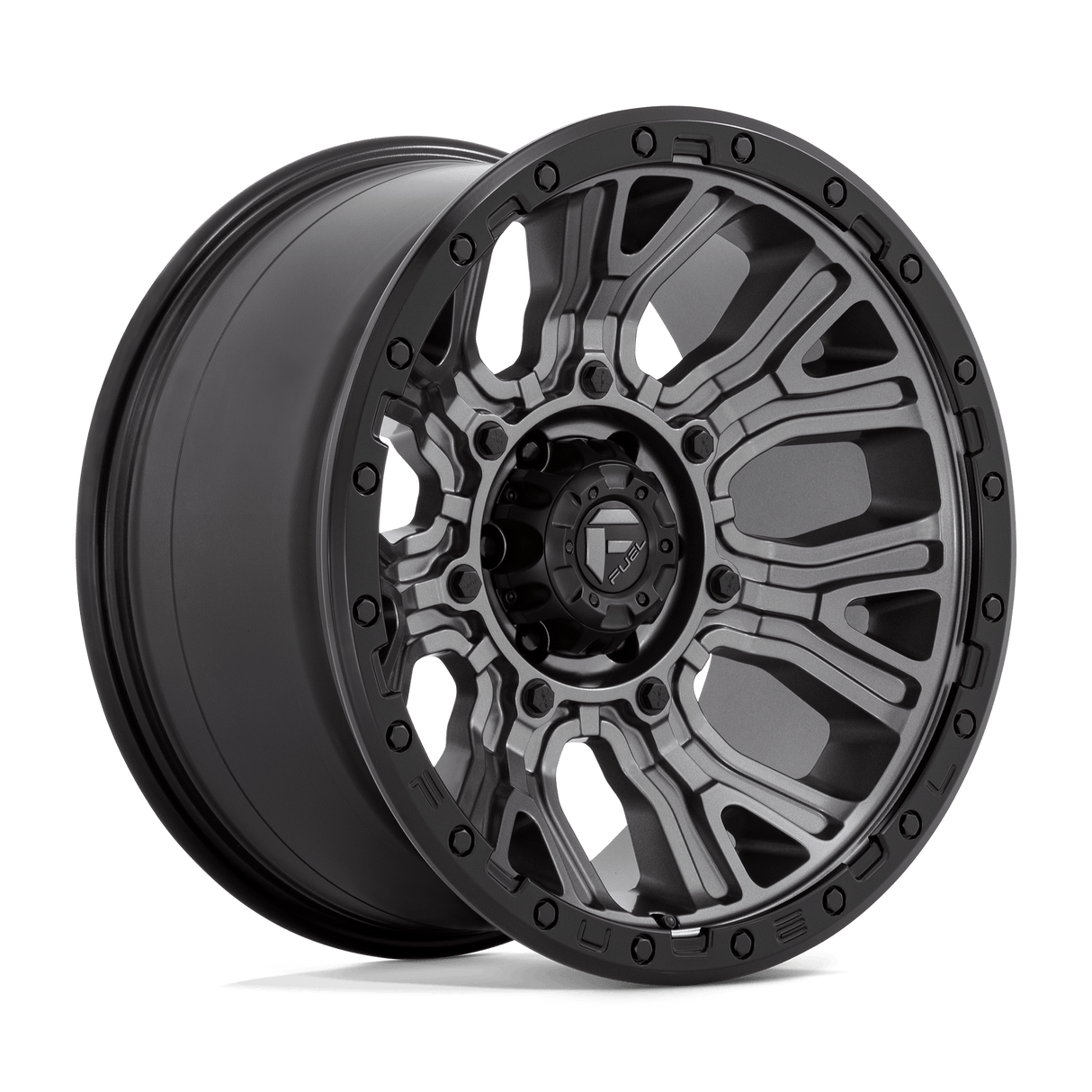 Traction 20X10 6X135 M-GNMTL BLK-RG -18MM