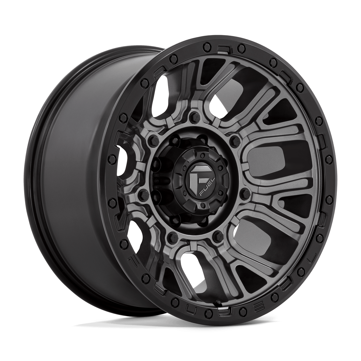 Traction 20X10 8X6.5 M-GNMTL BLK-RG -18MM