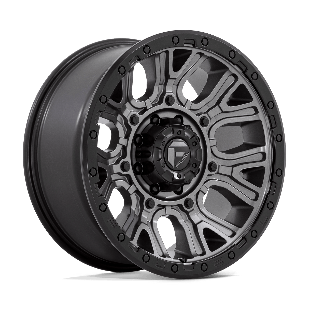 Traction 20X9 8X6.5 M-GNMTL BLK-RG 1MM