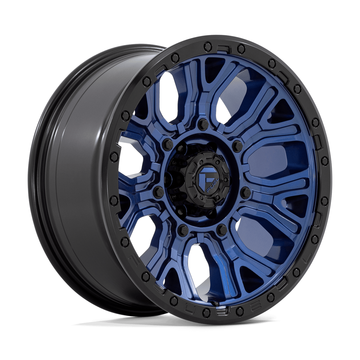 Traction 20X9 6X135 DK-BLUE BLK-RG 1MM