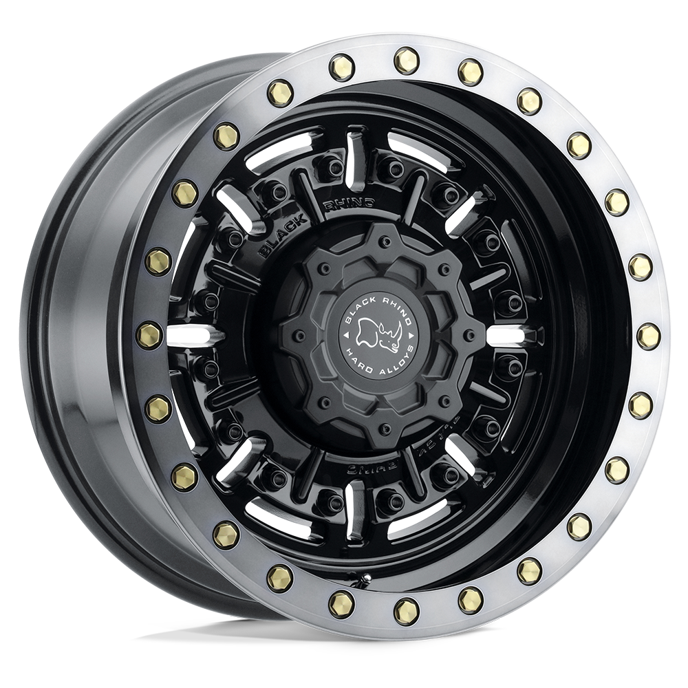 Abrams 18X9.5 5X5 G-GNBLK-MCH-DTLP -18MM