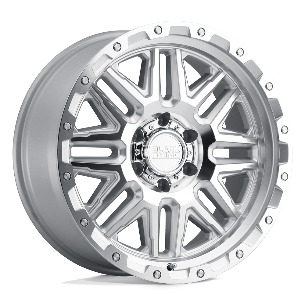 Alamo 17X9 6X5.5 SLVR-MIR-SS-BLT 12MM