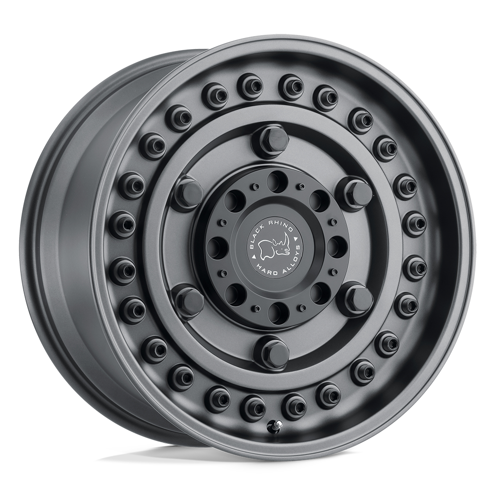Armory 17X9.5 8X180 GNBLK 6MM