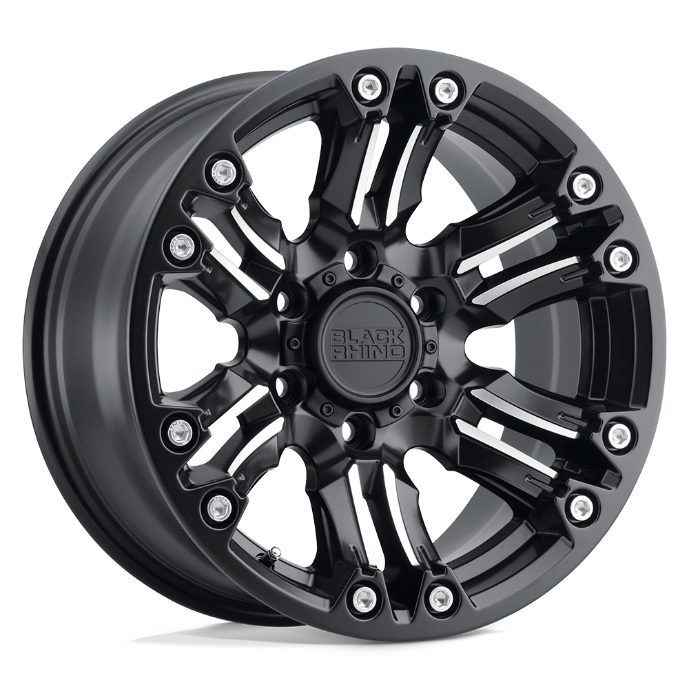 Asagai 18X9.5 6X135 M-BLK-MCH 12MM