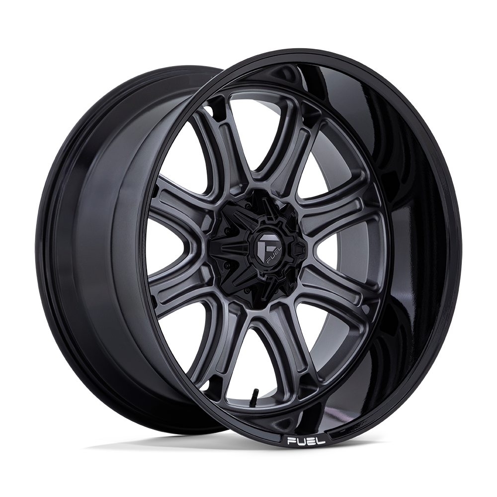 Darkstar 22X10 6X135/5.5 M-GNMTL BLK-LP 10MM