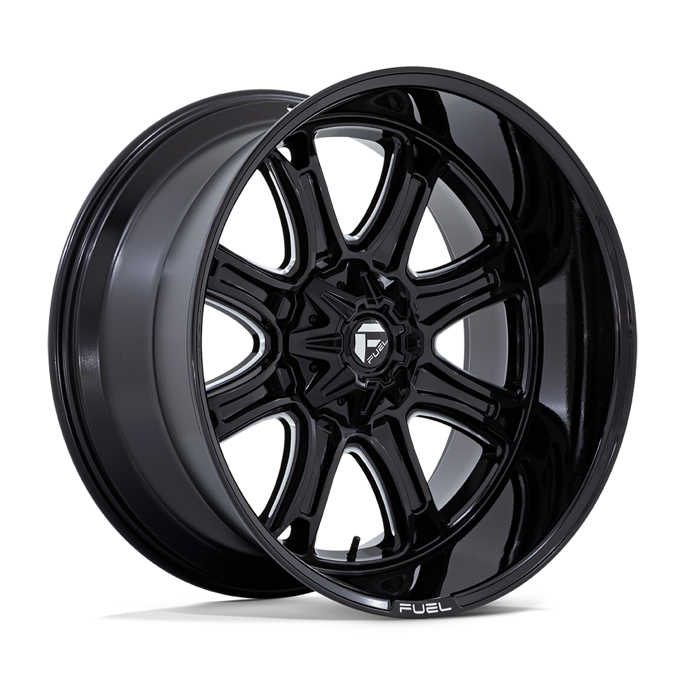 Darkstar 22X9 5X5.5/150 G-BLK MILL 1MM