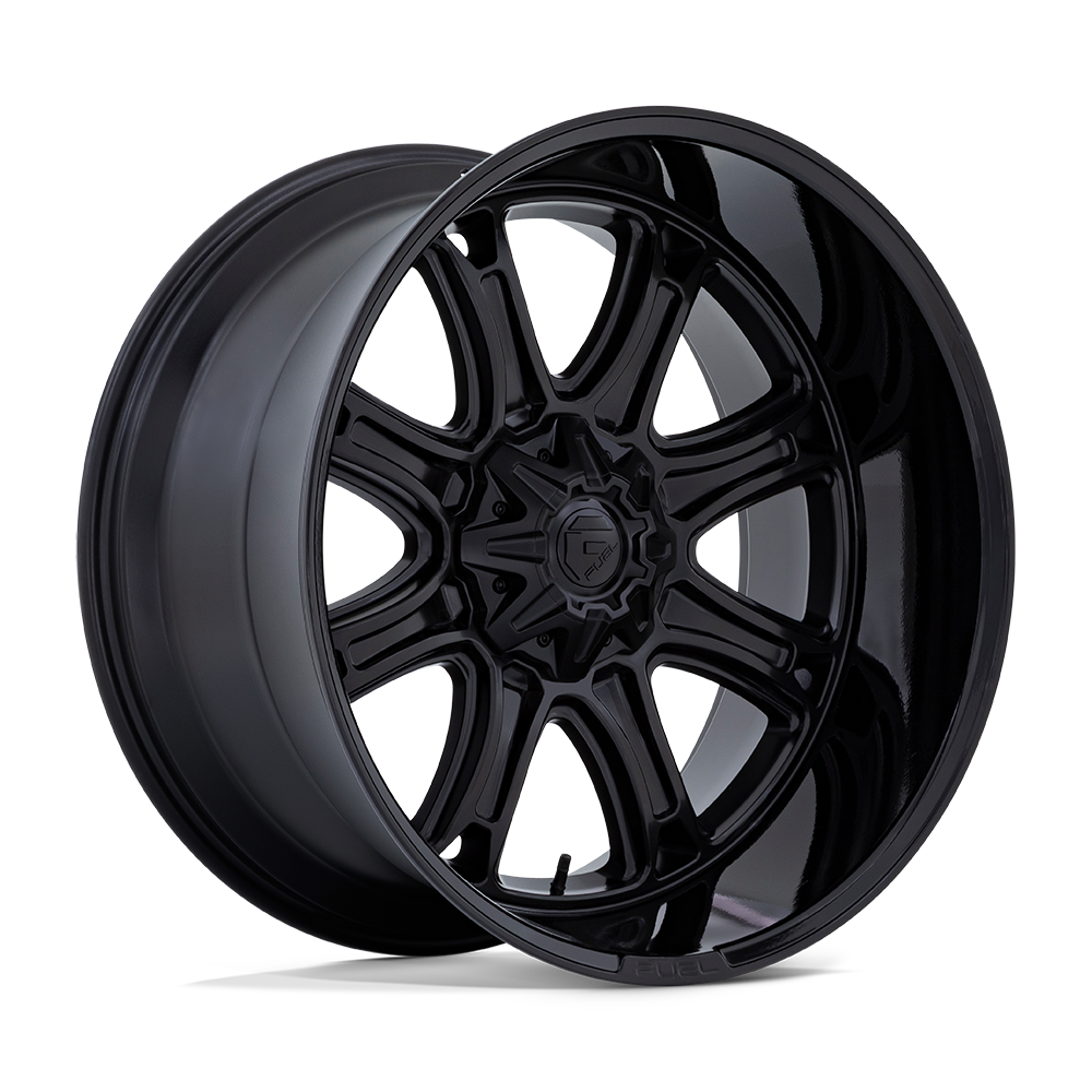 Darkstar 22X10 5X5/5.5 M-BLK G-BLK-LP -18MM
