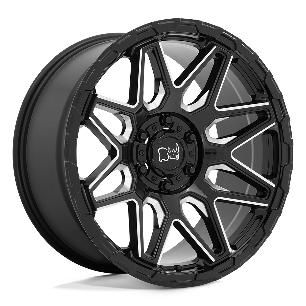 Shockwave 20X9.5 5X150 G-BLK MILL 12MM