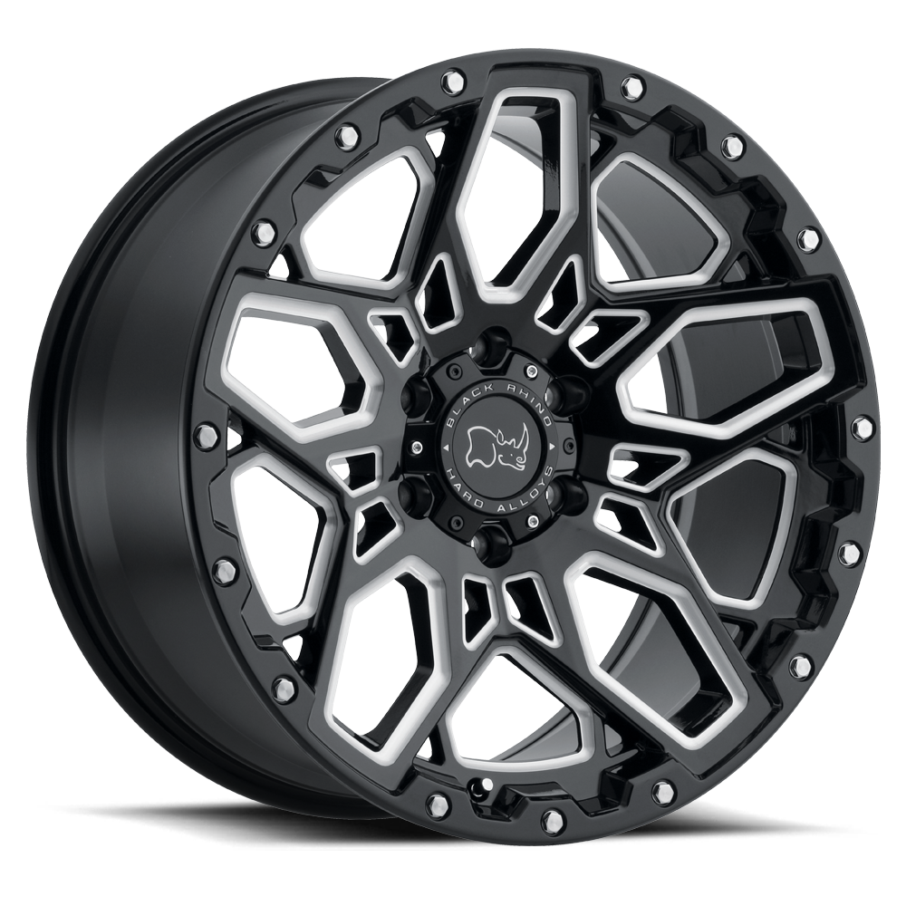 Shrapnel 18X9.5 5X5 G-BLK-MILL -18MM