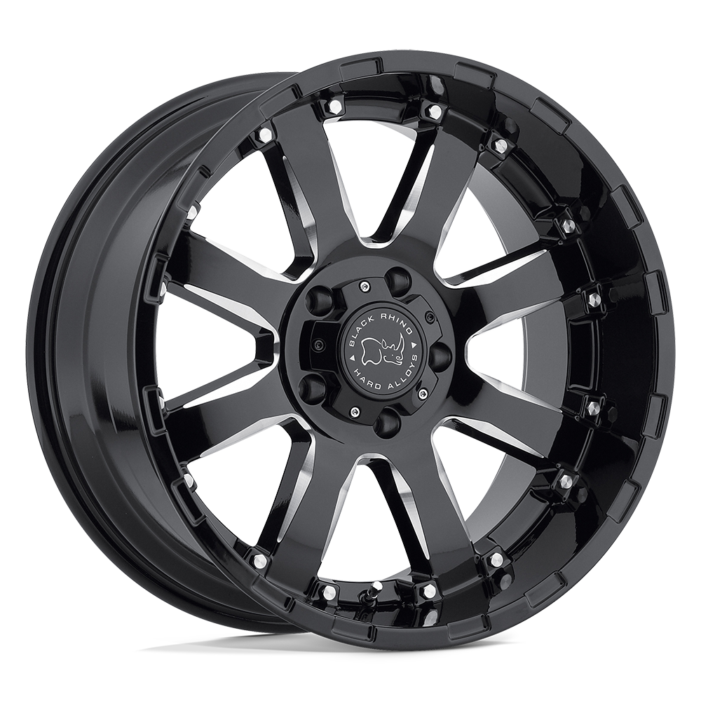 Sierra 20X10 8X6.5 G-BLK-MILL -23MM