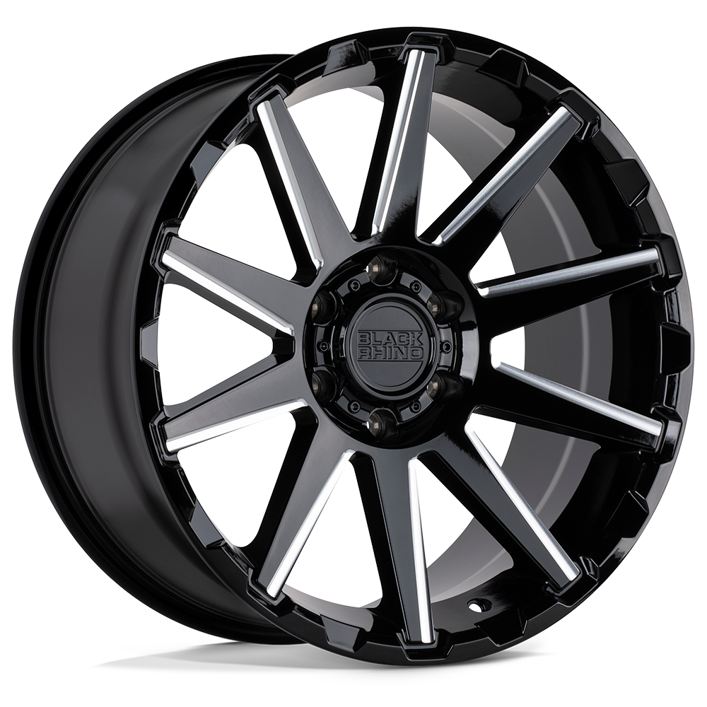 Typhoon 17X9.5 5X5 G-BLK-MILL 12MM