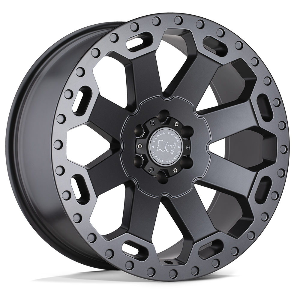 Warlord 18X9 6X5.5 M-GNMTL -12MM